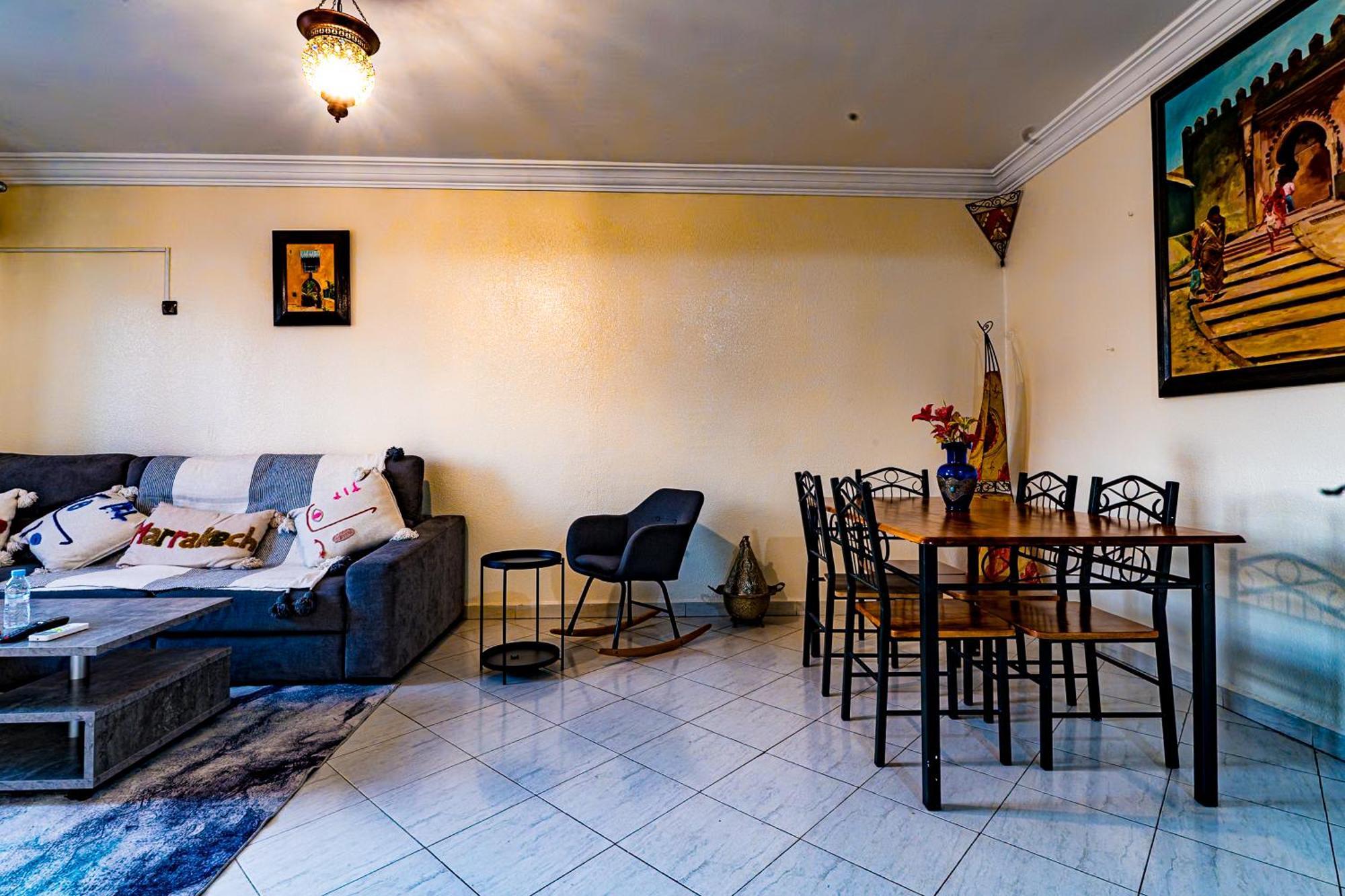 Dar Bouchra, Cozy Appartement, Centre Gueliz Marrakech Marrakesh Ngoại thất bức ảnh